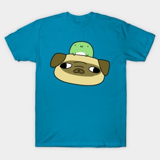 Pug Face and Frog T-Shirt